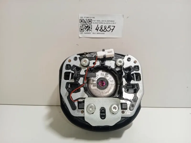 Air-bag Guidatore 07356121160 Fiat 500L 2013