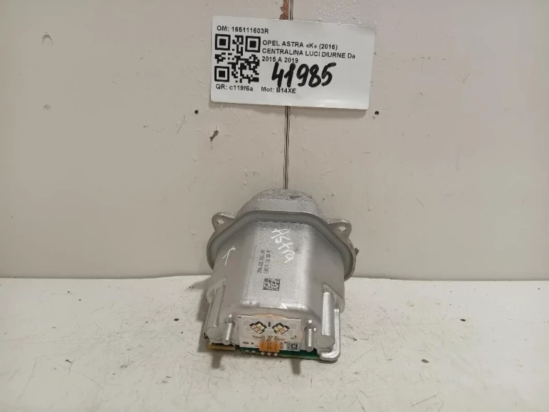 Centralina LUCI Diurne 165111603R Opel Astra K 2016