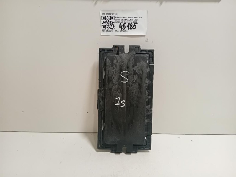 Centralina LUCI Interne 61359197162 Bmw Serie 1 E81 Berlina 2005