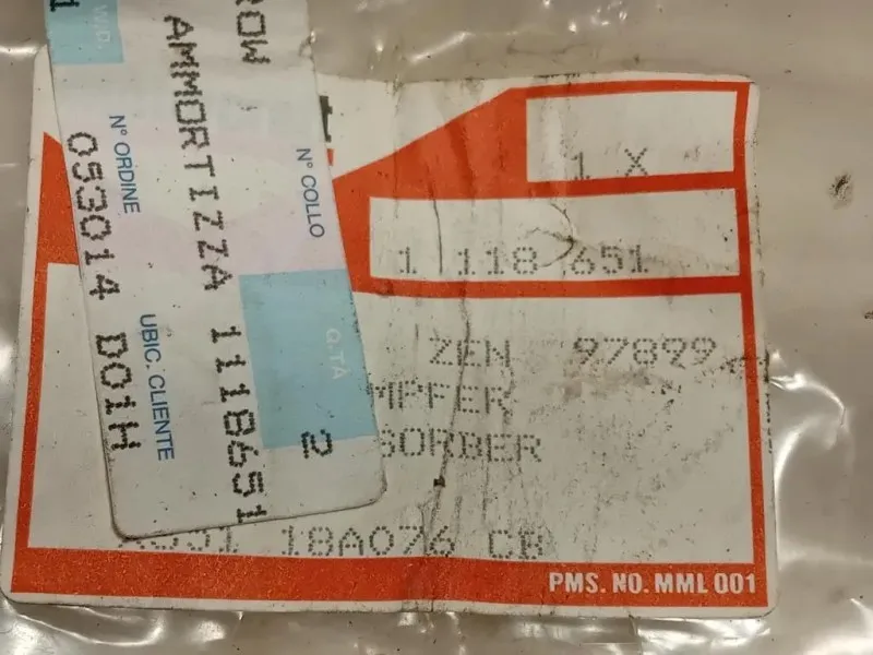 Ammortizzatore POST DX 1118651 Ford KA I 1997