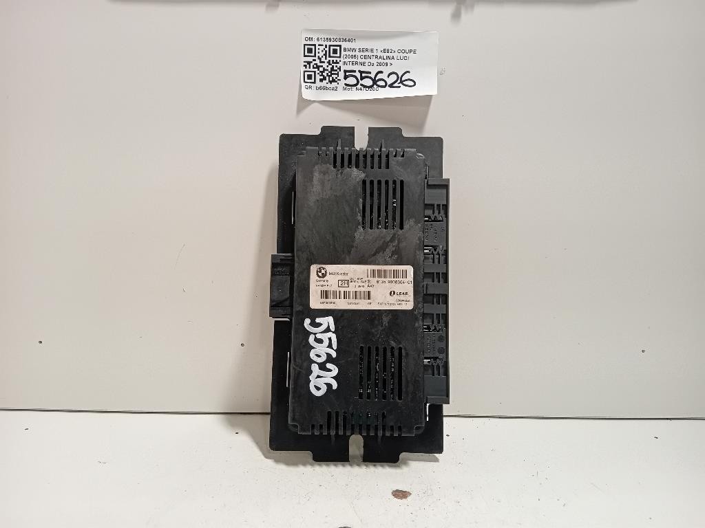 Centralina LUCI Interne 6135930836401 Bmw Serie 1 E82 Coupe 2005