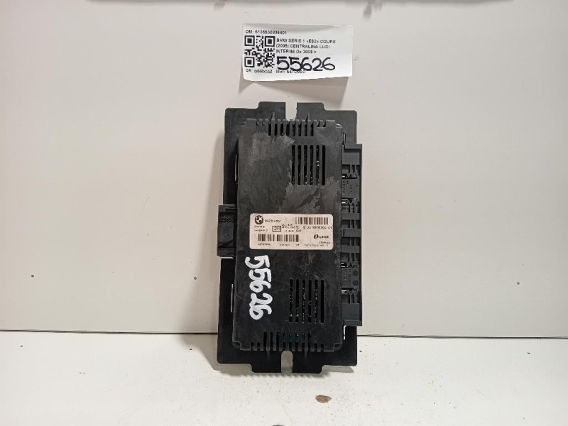Centralina LUCI Interne 6135930836401 Bmw Serie 1 E82 Coupe 2005