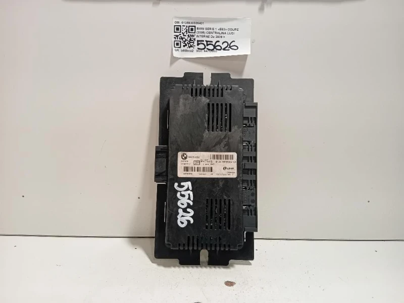 Centralina LUCI Interne 6135930836401 Bmw Serie 1 E82 Coupe 2005