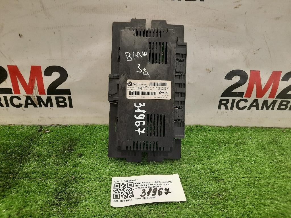 Centralina LUCI Interne 61359251487 Bmw Serie 1 E82 Coupe 2005