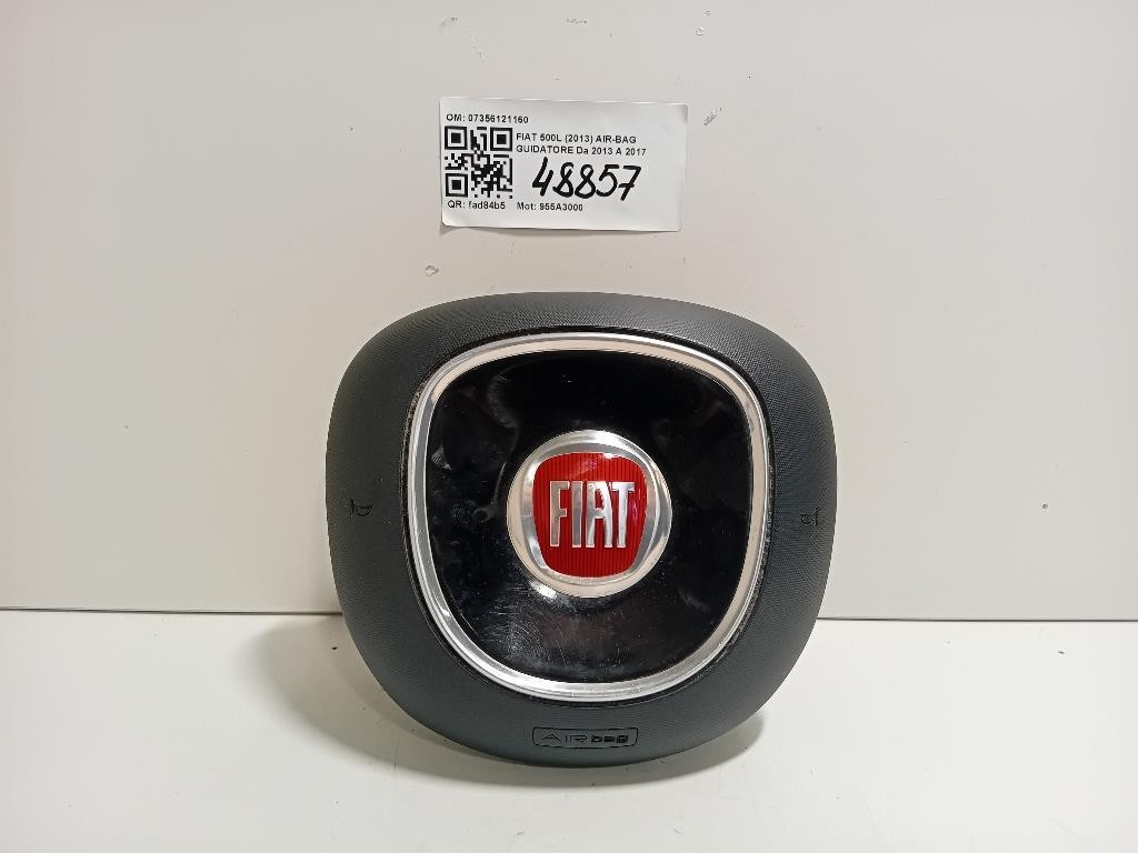 Air-bag Guidatore 07356121160 Fiat 500L 2013