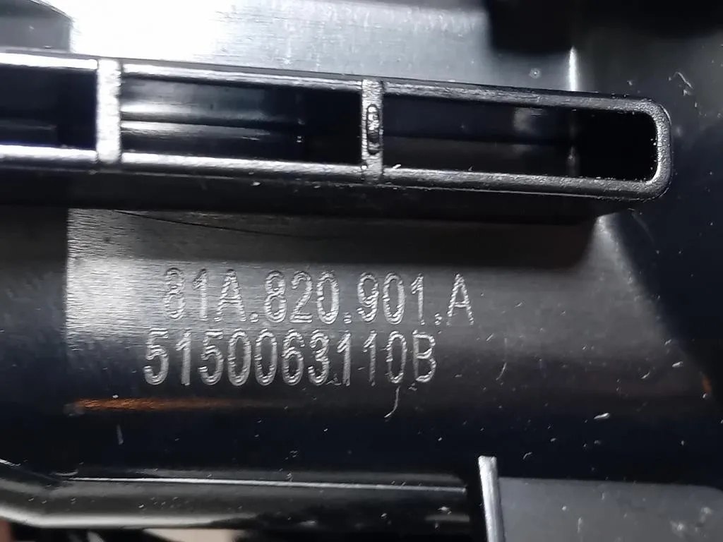 Griglia Condotto ARIA Cruscotto ANT SX 81A820901A Audi A3 8VF Sportback 2016