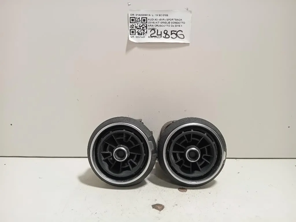 Griglia Condotto ARIA Cruscotto ANT SX 81A820901A Audi A3 8VF Sportback 2016