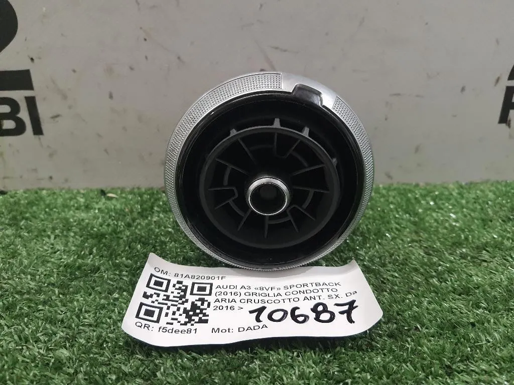 Griglia Condotto ARIA Cruscotto ANT SX 81A820901F Audi A3 8VF Sportback 2016