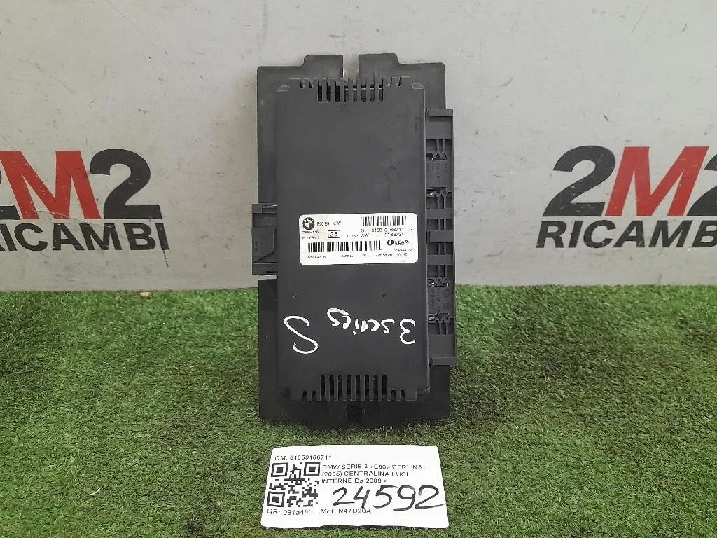 Centralina LUCI Interne 61359166711 Bmw Serie 3 E90 Berlina 2005