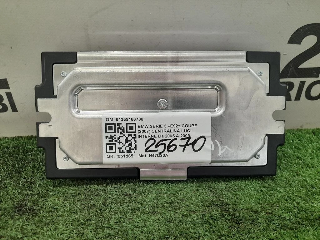 Centralina LUCI Interne 61359166708 Bmw Serie 3 E92 Coupe 2007