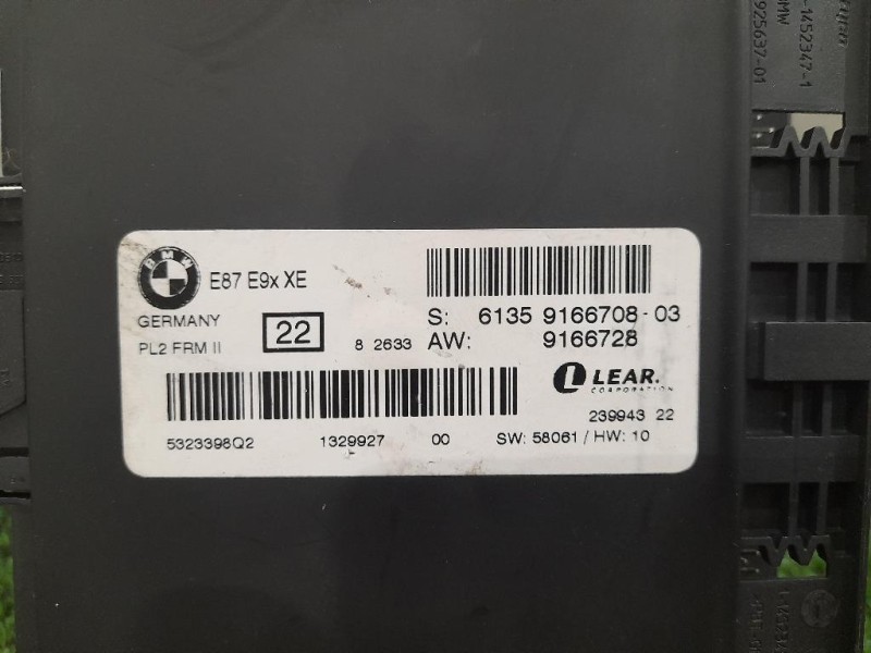 Centralina LUCI Interne 61359166708 Bmw Serie 3 E92 Coupe 2007