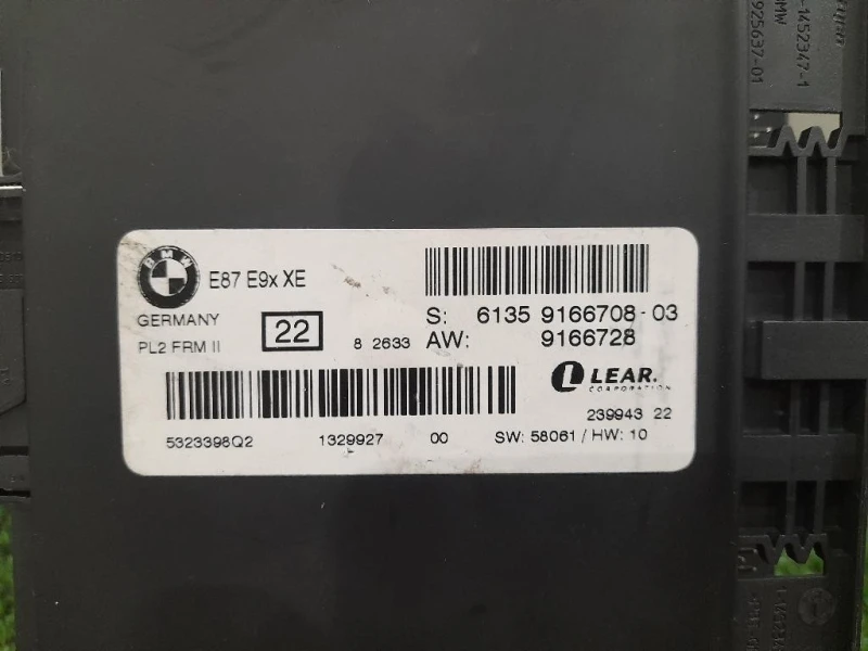 Centralina LUCI Interne 61359166708 Bmw Serie 3 E92 Coupe 2007