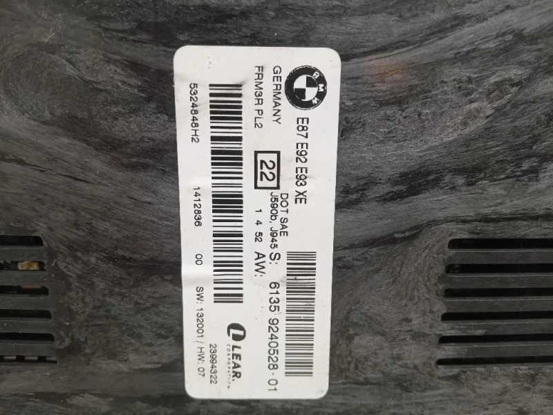 Centralina LUCI Interne 6135924052801 Bmw Serie 3 E92 Coupe 2007