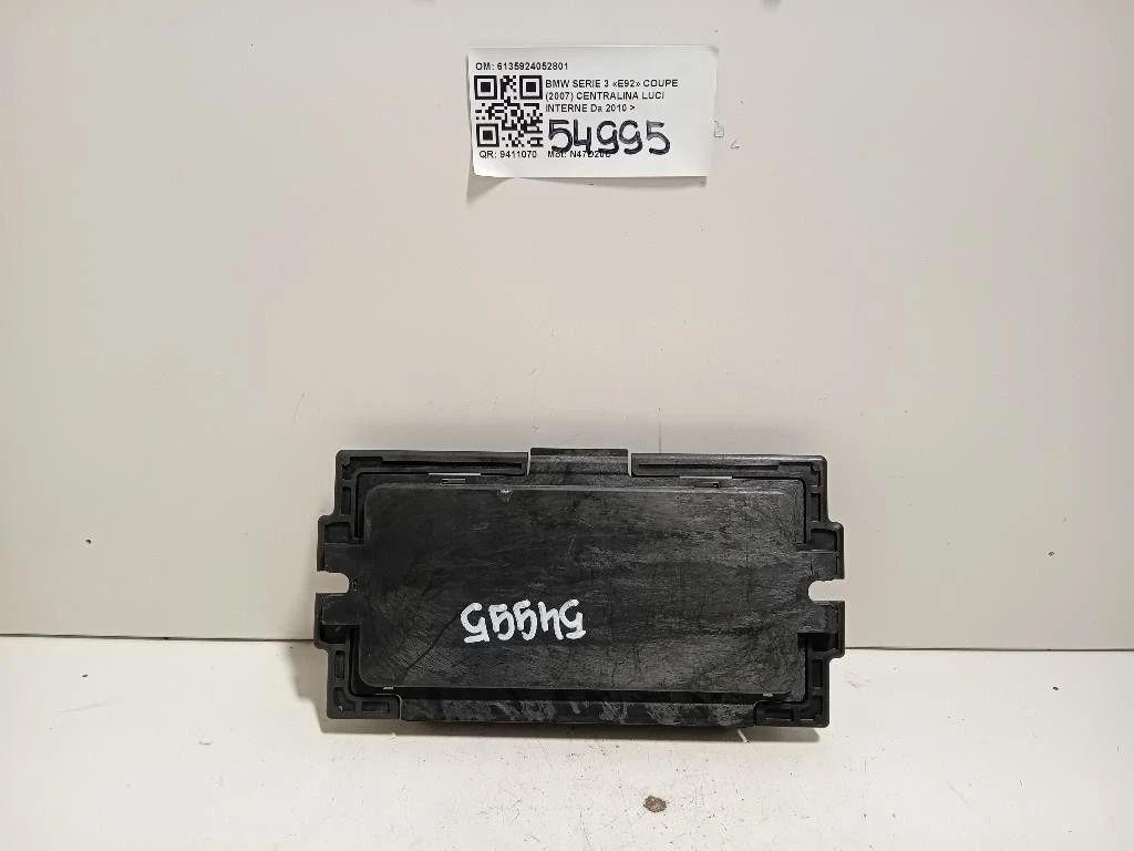 Centralina LUCI Interne 6135924052801 Bmw Serie 3 E92 Coupe 2007