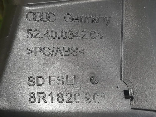 Griglia Condotto ARIA Cruscotto ANT SX 8R1820901 Audi Q5 8RB 2009