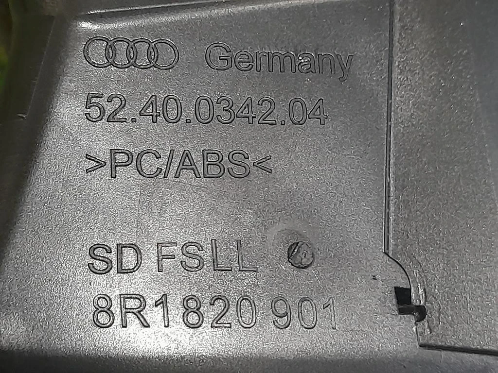 Griglia Condotto ARIA Cruscotto ANT SX 8R1820901 Audi Q5 8RB 2009