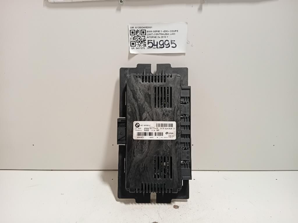 Centralina LUCI Interne 6135924052801 Bmw Serie 3 E92 Coupe 2007