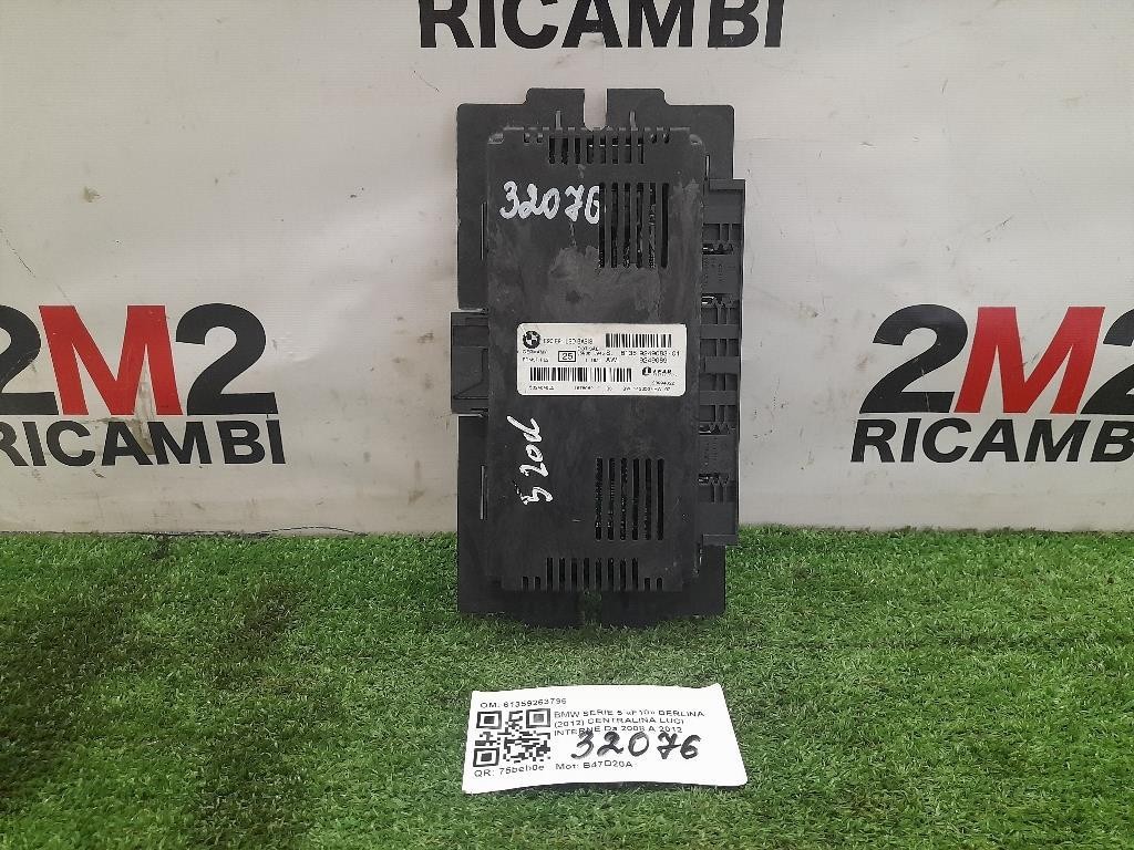 Centralina LUCI Interne 61359263796 Bmw Serie 5 F10 Berlina 2012