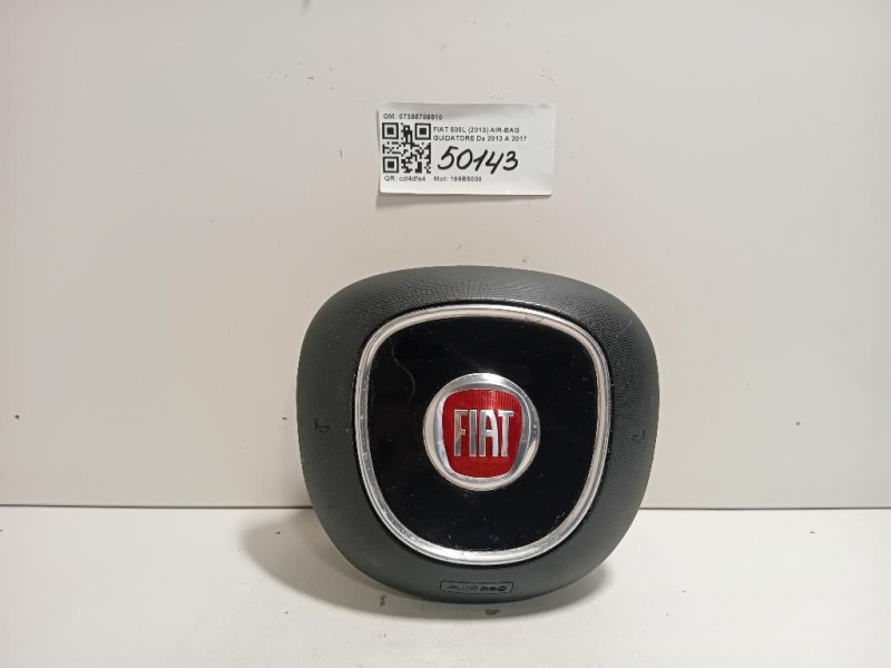 Air-bag Guidatore 07355786510 Fiat 500L 2013
