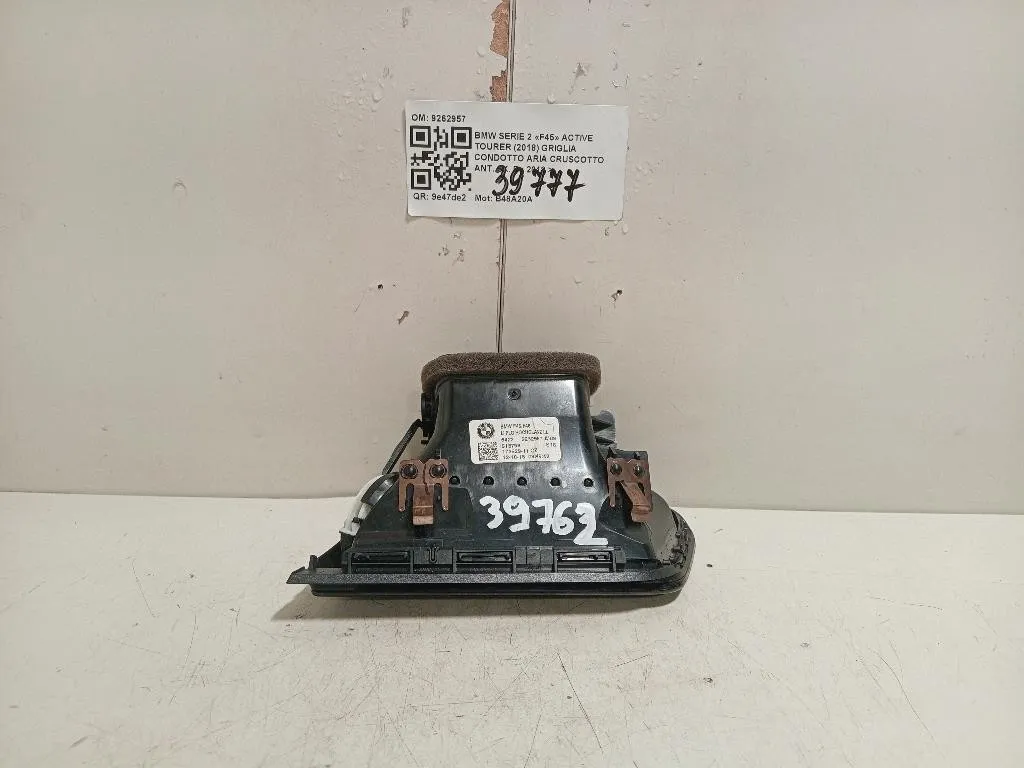 Griglia Condotto ARIA Cruscotto ANT SX 9262957 Bmw Serie 2 F45 Active Tourer 2018