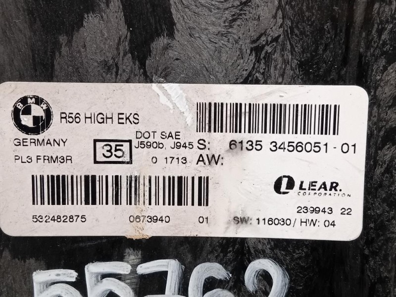 Centralina LUCI Interne 61353456051 Mini MINI Cooper R56 2007