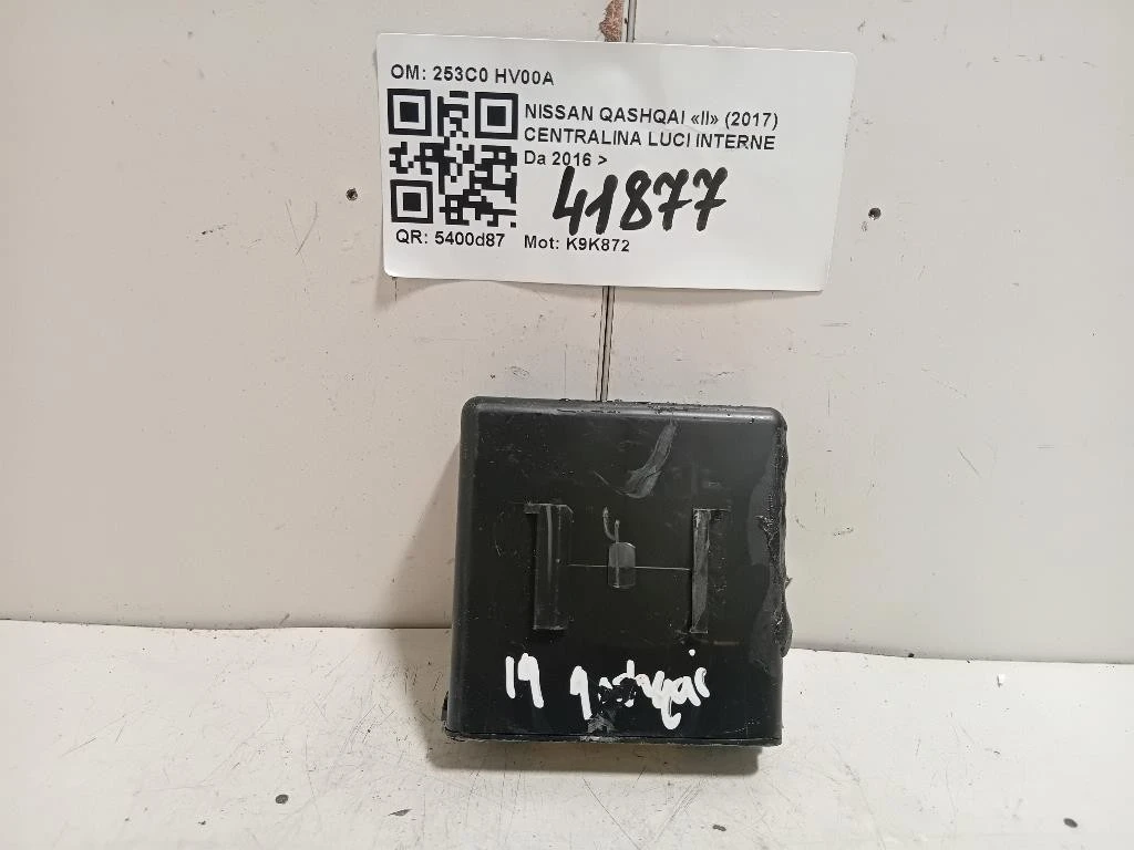 Centralina LUCI Interne 253C0 HV00A Nissan Qashqai II 2017