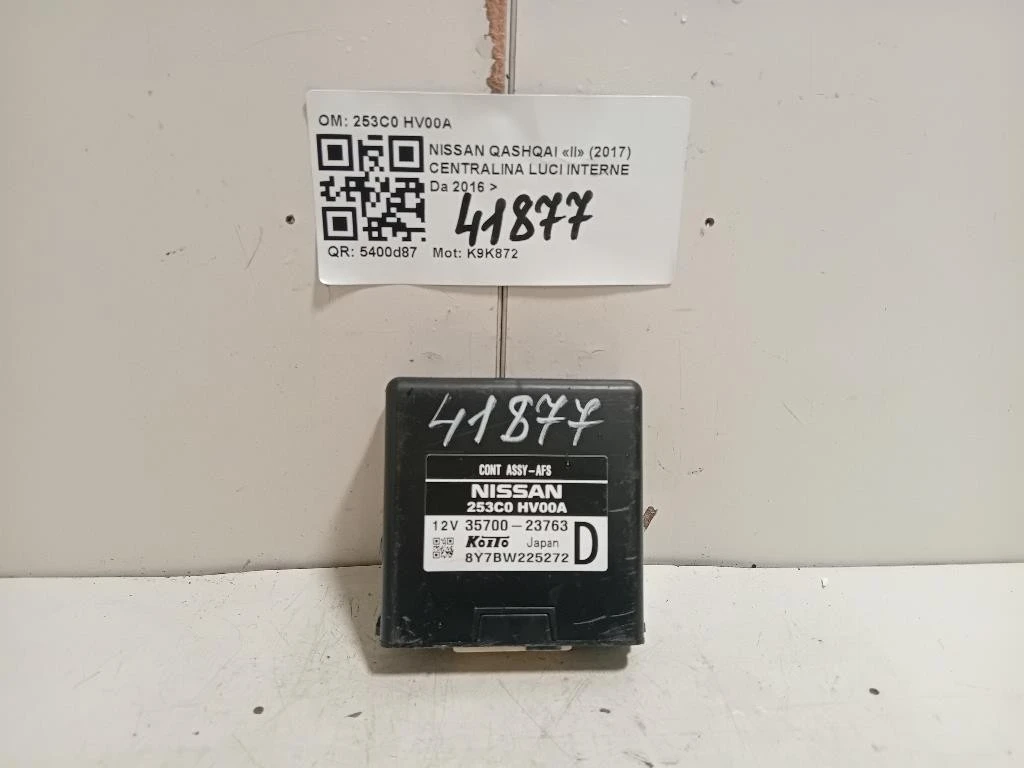Centralina LUCI Interne 253C0 HV00A Nissan Qashqai II 2017