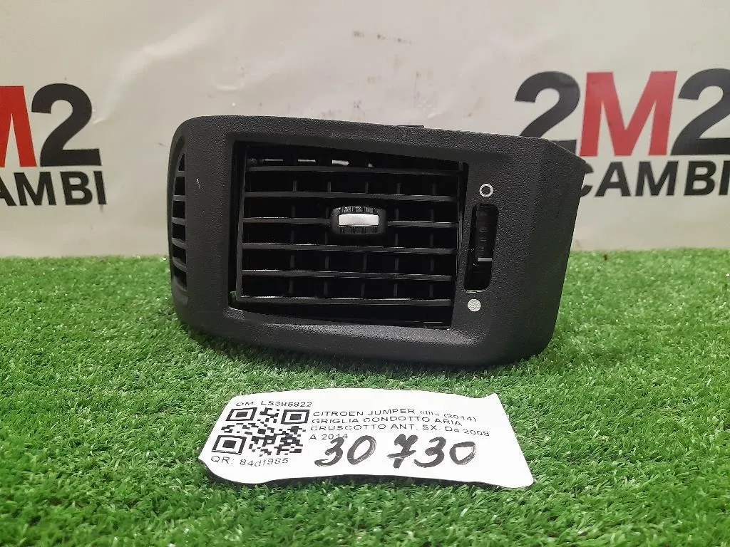 Griglia Condotto ARIA Cruscotto ANT SX LS385822 Citroen Jumper III 2014
