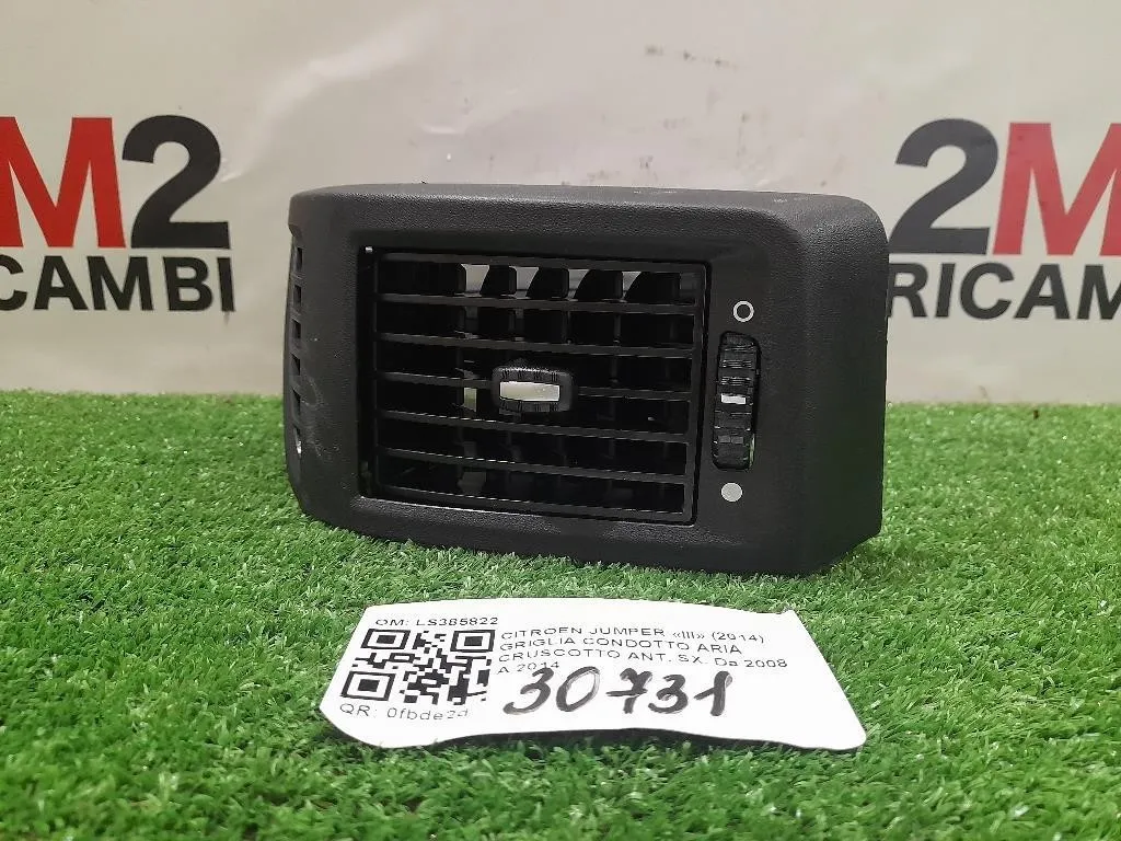 Griglia Condotto ARIA Cruscotto ANT SX LS385822 Citroen Jumper III 2014