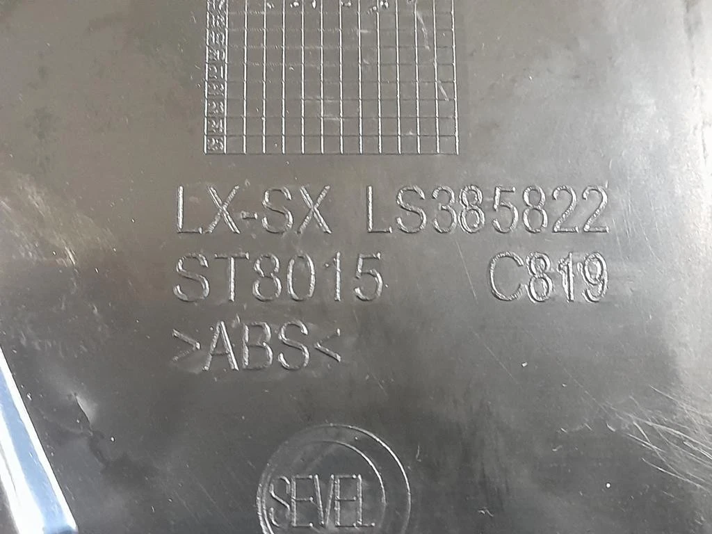 Griglia Condotto ARIA Cruscotto ANT SX LS385822 Citroen Jumper III 2014