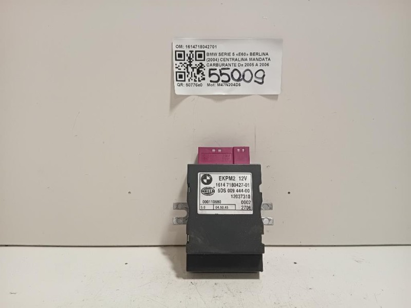 Centralina Mandata Carburante 1614718042701 Bmw Serie 5 E60 Berlina 2004
