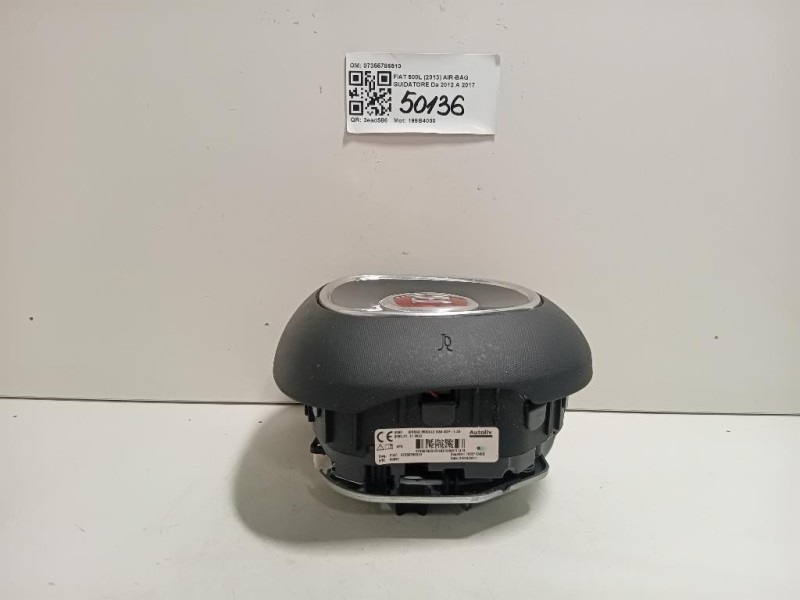 Air-bag Guidatore 07355786510 Fiat 500L 2013