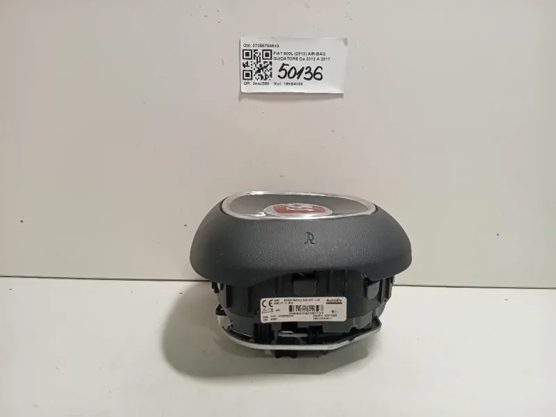 Air-bag Guidatore 07355786510 Fiat 500L 2013