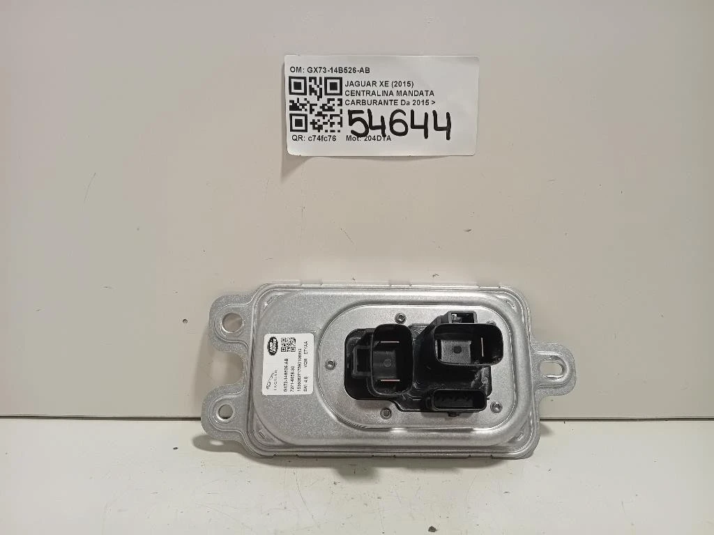 Centralina Mandata Carburante GX73-14B526-AB Jaguar XE 2015