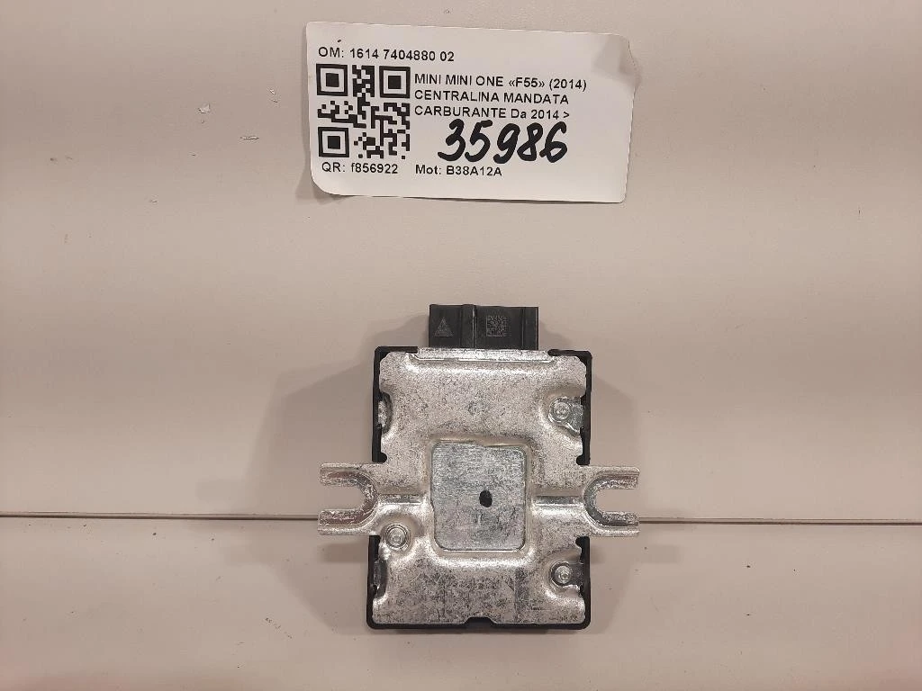 Centralina Mandata Carburante 1614 7404880 02 Mini MINI ONE F55 2014
