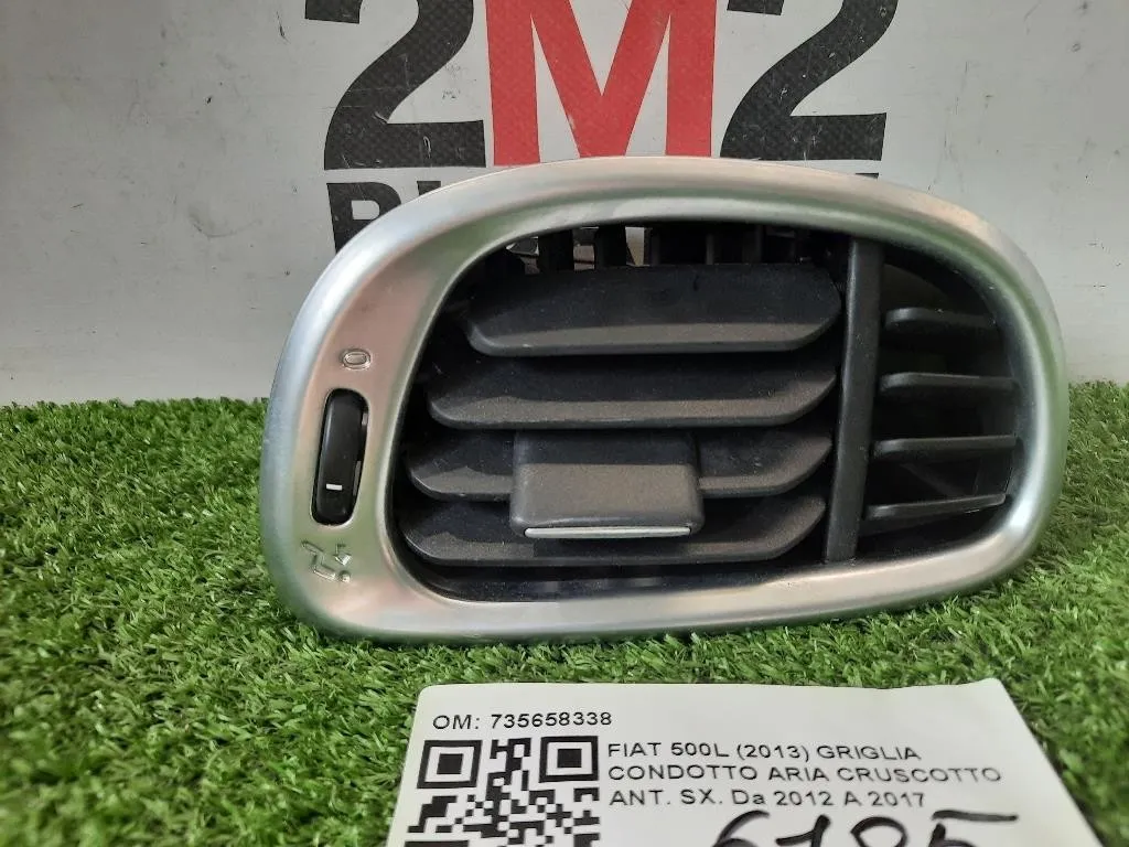 Griglia Condotto ARIA Cruscotto ANT SX 735658338 Fiat 500L 2013