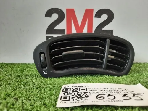Griglia Condotto ARIA Cruscotto ANT SX 735585168 Fiat Panda III 2012