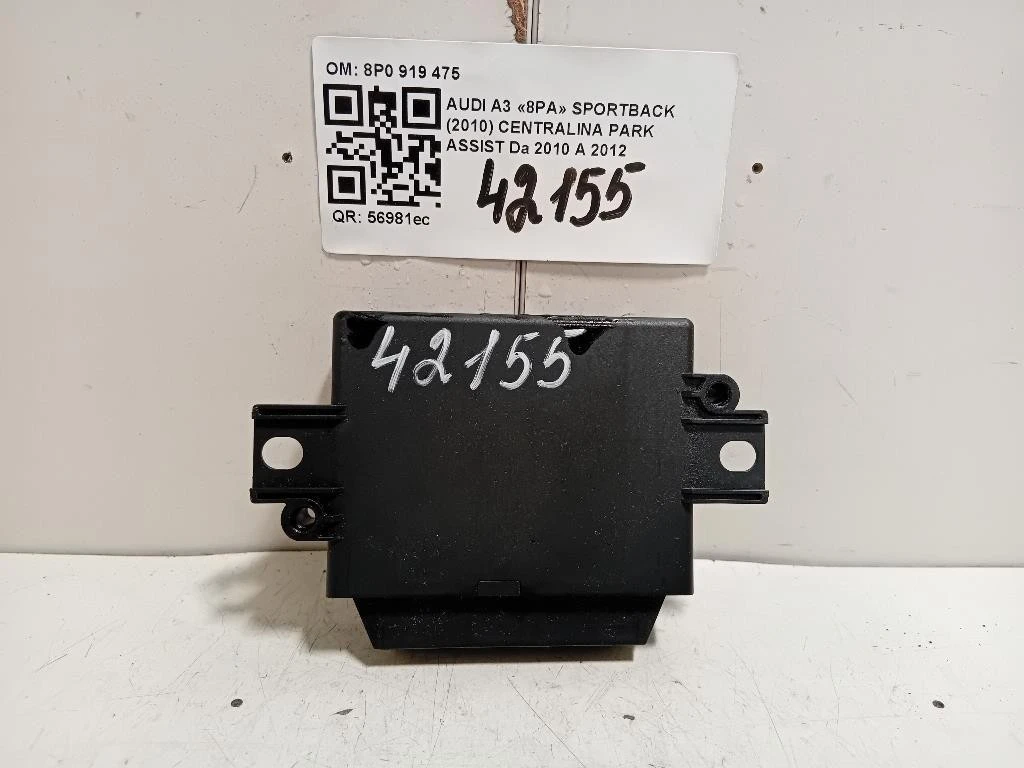 Centralina PARK Assist 8P0 919 475 Audi A3 8PA Sportback 2010