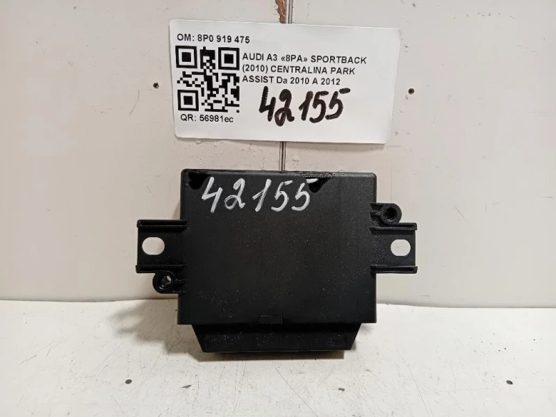Centralina PARK Assist 8P0 919 475 Audi A3 8PA Sportback 2010