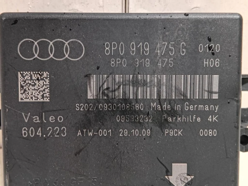 Centralina PARK Assist 8P0 919 475 Audi A3 8PA Sportback 2010