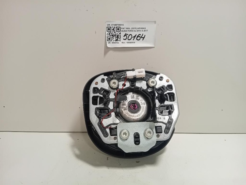 Air-bag Guidatore 07355786510 Fiat 500L 2013