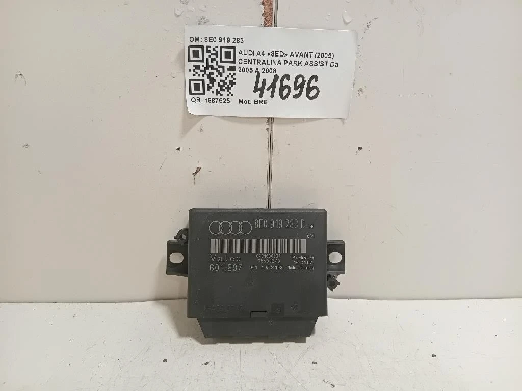 Centralina PARK Assist 8E0 919 283 Audi A4 8ED Avant 2005