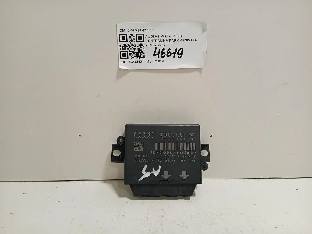 Centralina PARK Assist 8K0 919 475 R Audi A4 8K2 2008