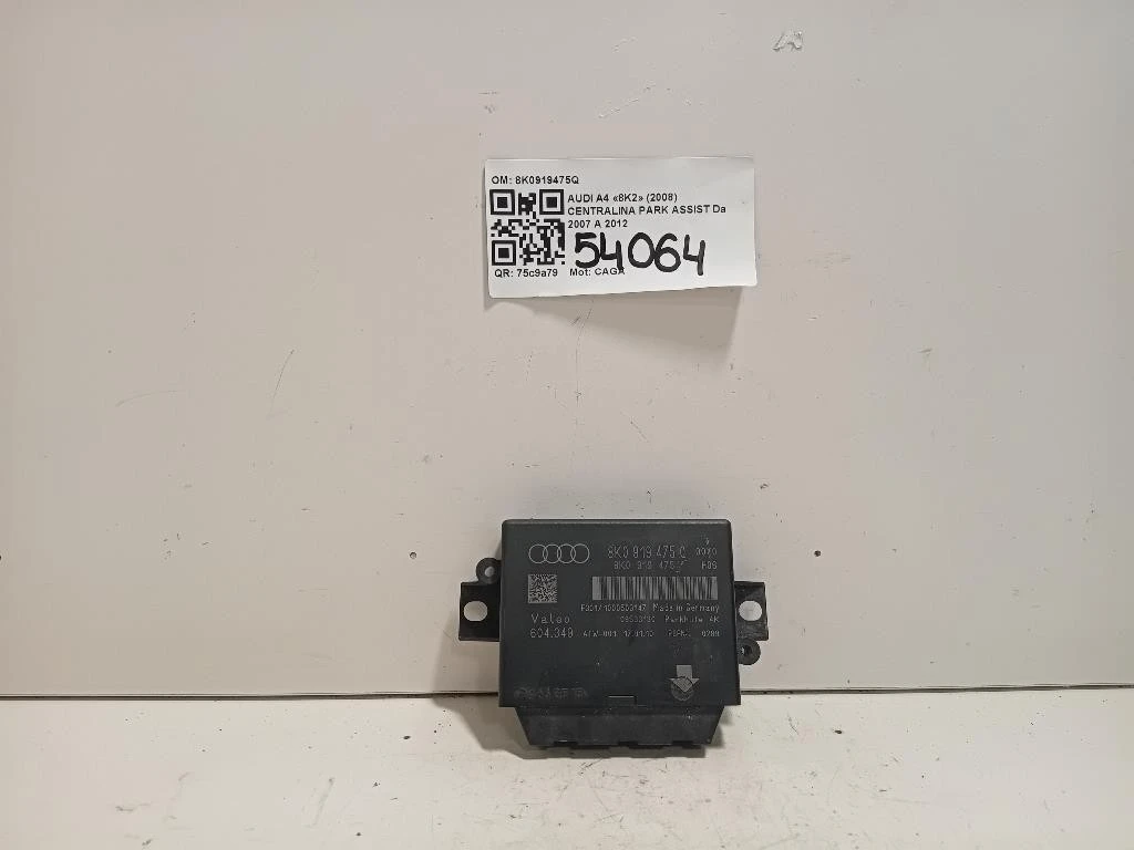 Centralina PARK Assist 8K0919475Q Audi A4 8K2 2008