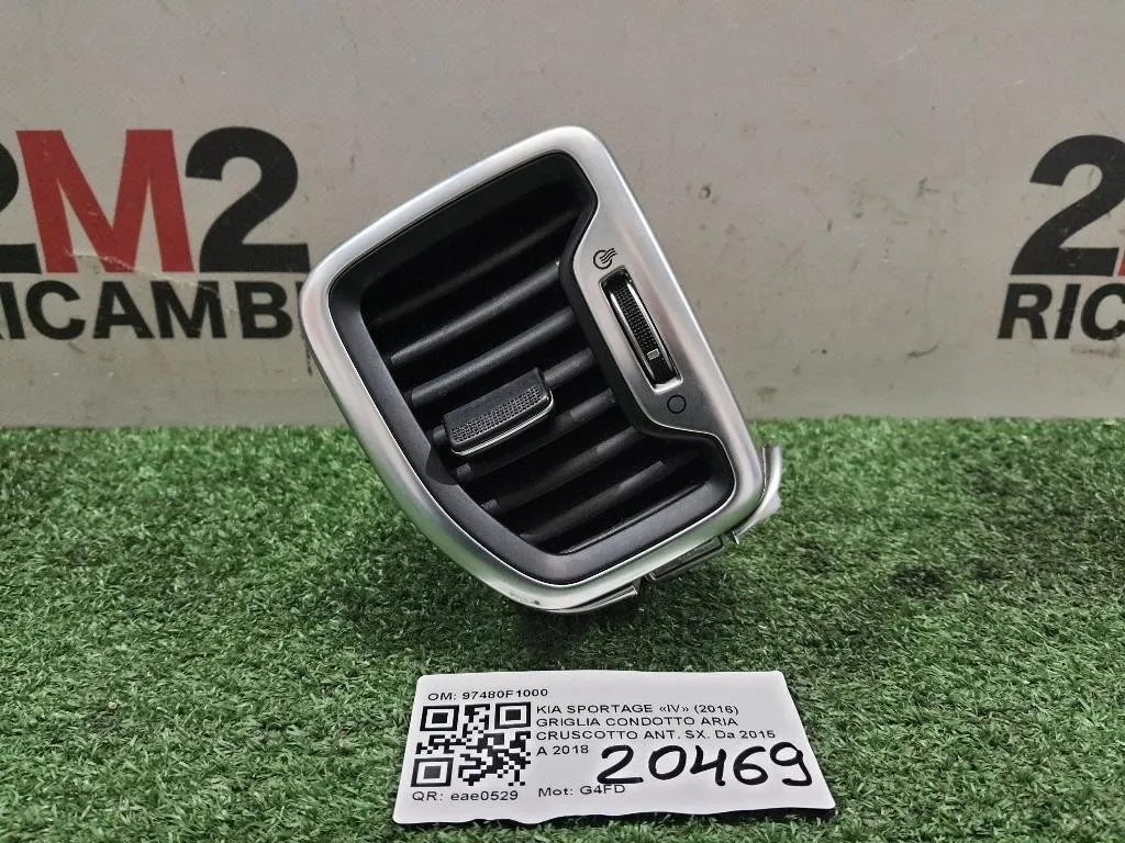 Griglia Condotto ARIA Cruscotto ANT SX 97480F1000 Kia Sportage IV 2016