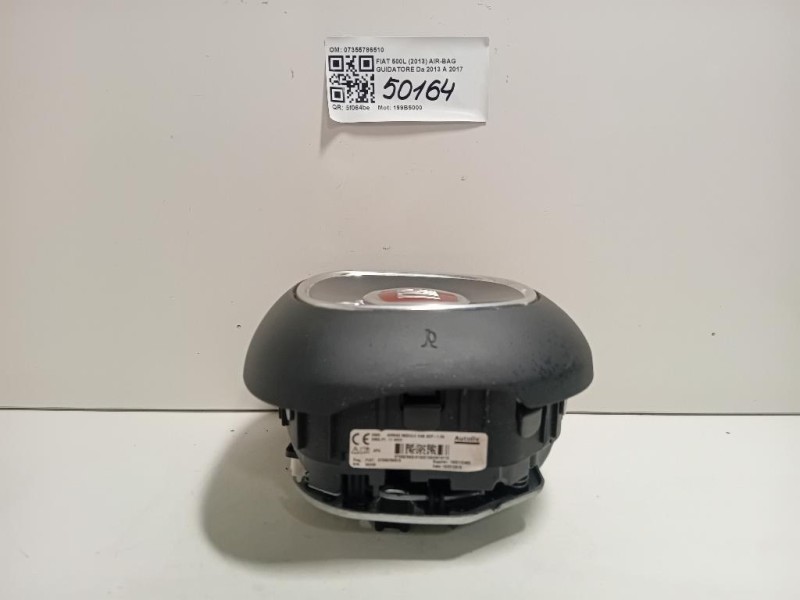 Air-bag Guidatore 07355786510 Fiat 500L 2013