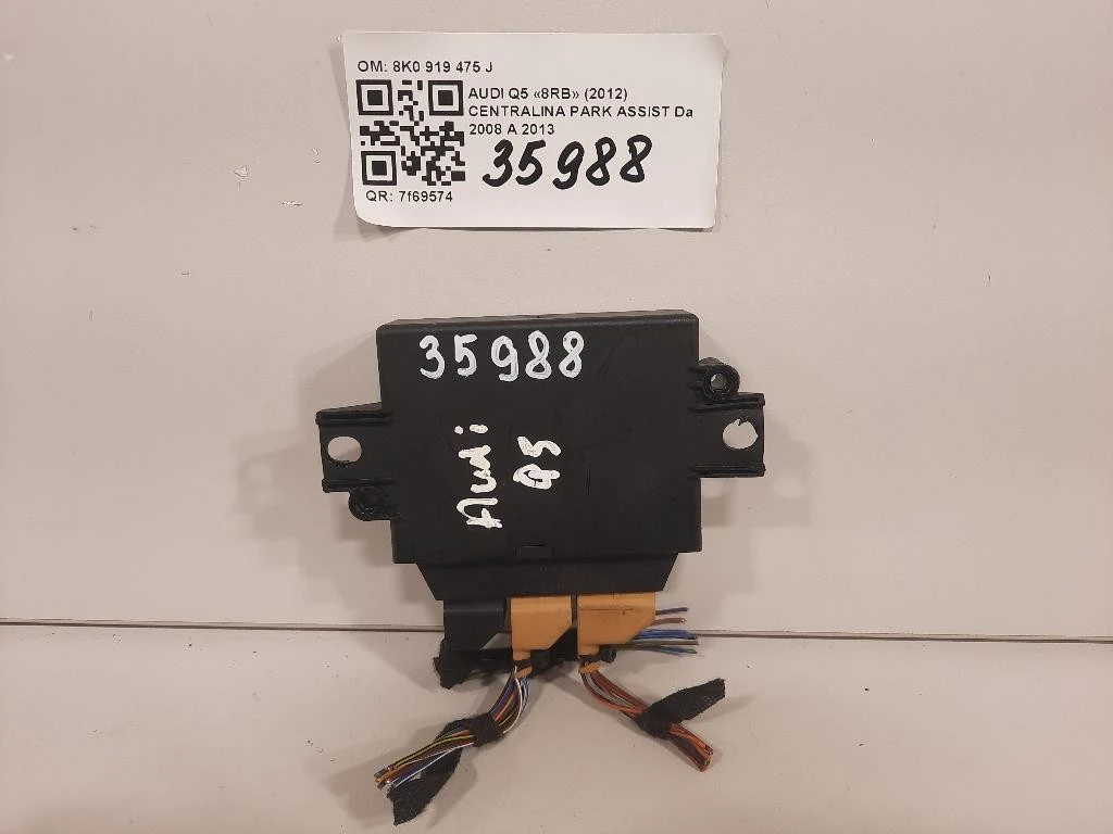 Centralina PARK Assist 8K0 919 475 J Audi Q5 8RB 2012