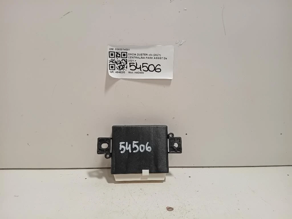 Centralina PARK Assist 0263014001 Dacia Duster II 2021