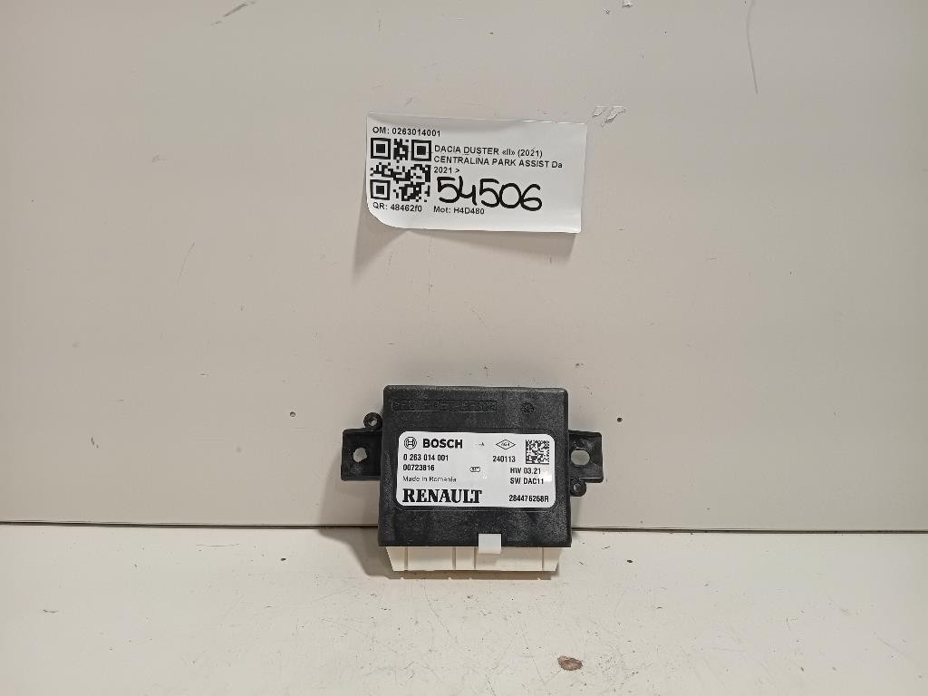 Centralina PARK Assist 0263014001 Dacia Duster II 2021