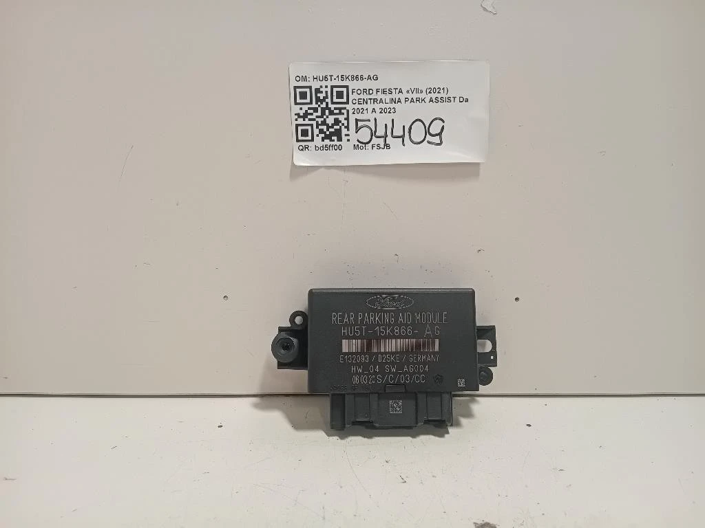 Centralina PARK Assist HU5T-15K866-AG Ford Fiesta VII 2021